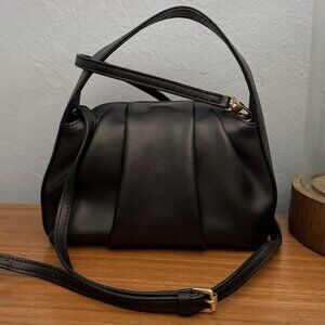 Atelier de LUMEN Fantine Handbag Should Bag Soft Black Leather